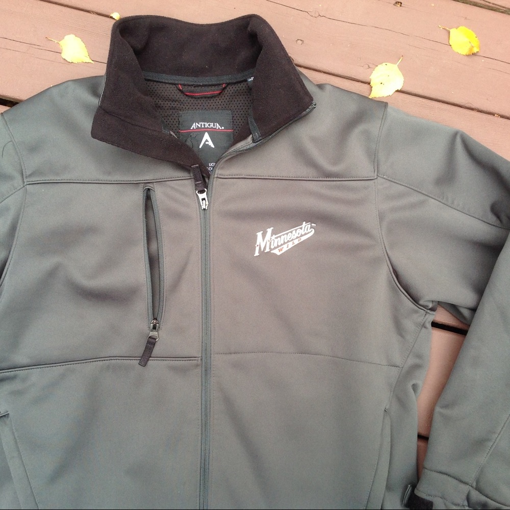 NHL Minnesota Wild green Soft shell jacket size M